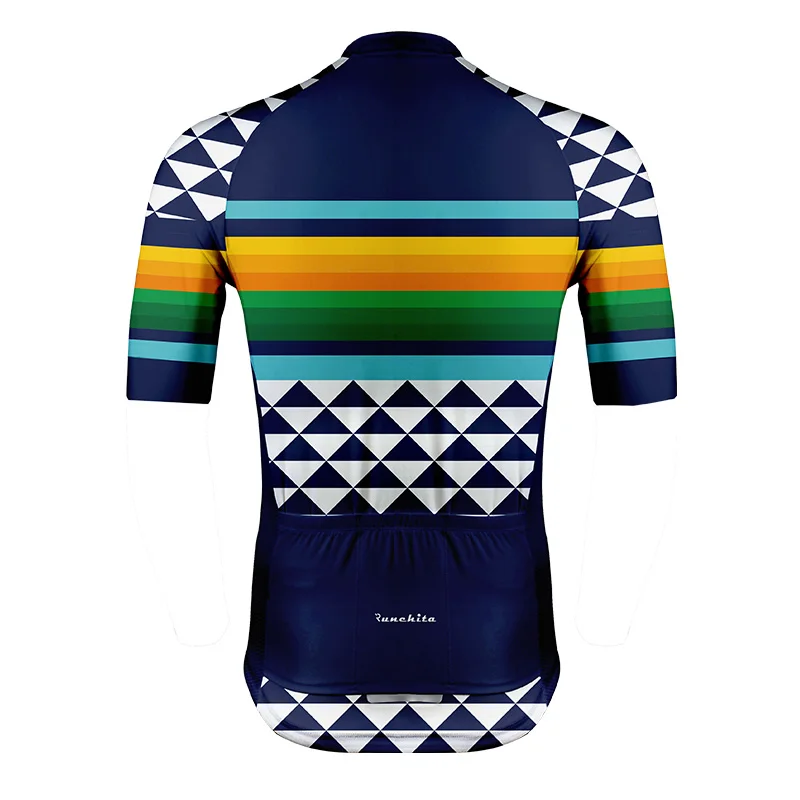 Uniforme Runchita 2019 Летние Велоспорт Джерси с коротким рукавом одежда для мужчин
