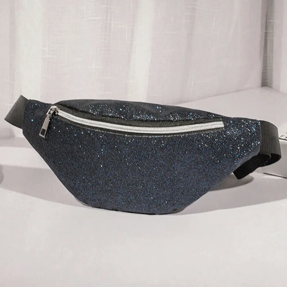 Женская и Мужская поясная сумка с блестками роскошная поясом 2019|Поясные сумки| |