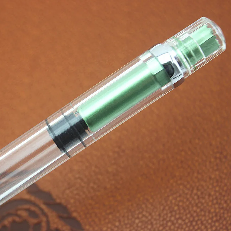 Ручка перьевая EF/F с прозрачными/конфетными/металлическими чернилами 0 38 мм 5