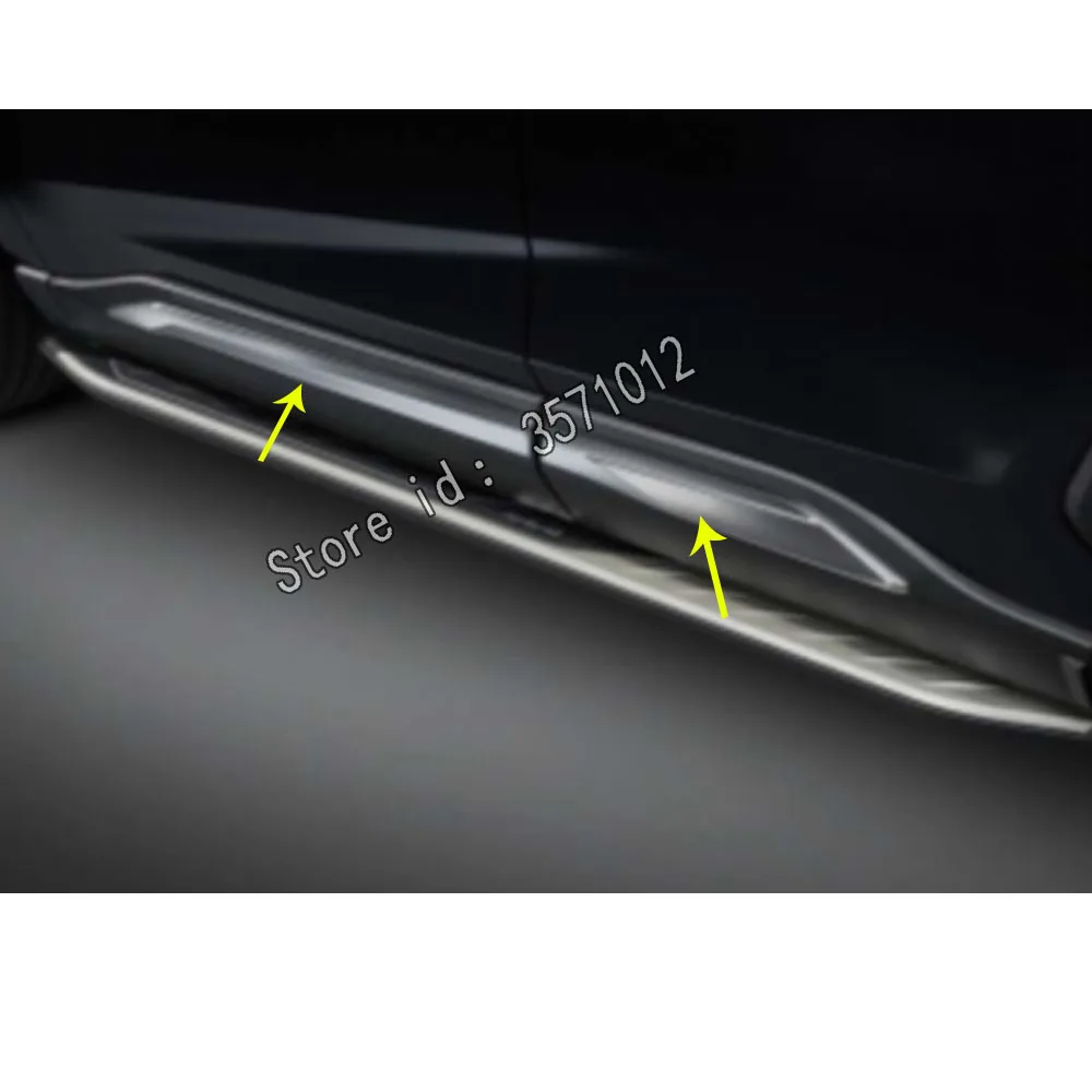 4 шт. автомобильные наклейки для Toyota RAV4 2019 2020 2021|Хромирование| |