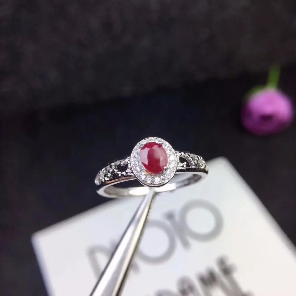 Лидер продаж женское кольцо натуральный изумруд рубин из натурального танзанита