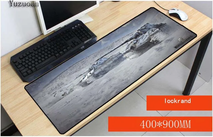 Коврик для мыши Yuzuoan World of Tanks 900x400mmX3 wot Pad to mouse Notbook компьютерный коврик популярный