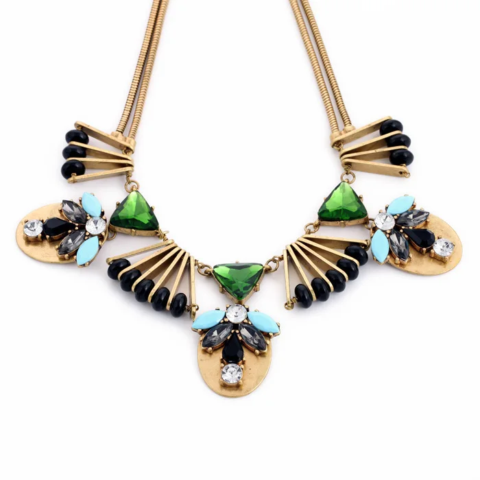 Модное колье ожерелье Макси роскошное цветочное модное массивное эффектное