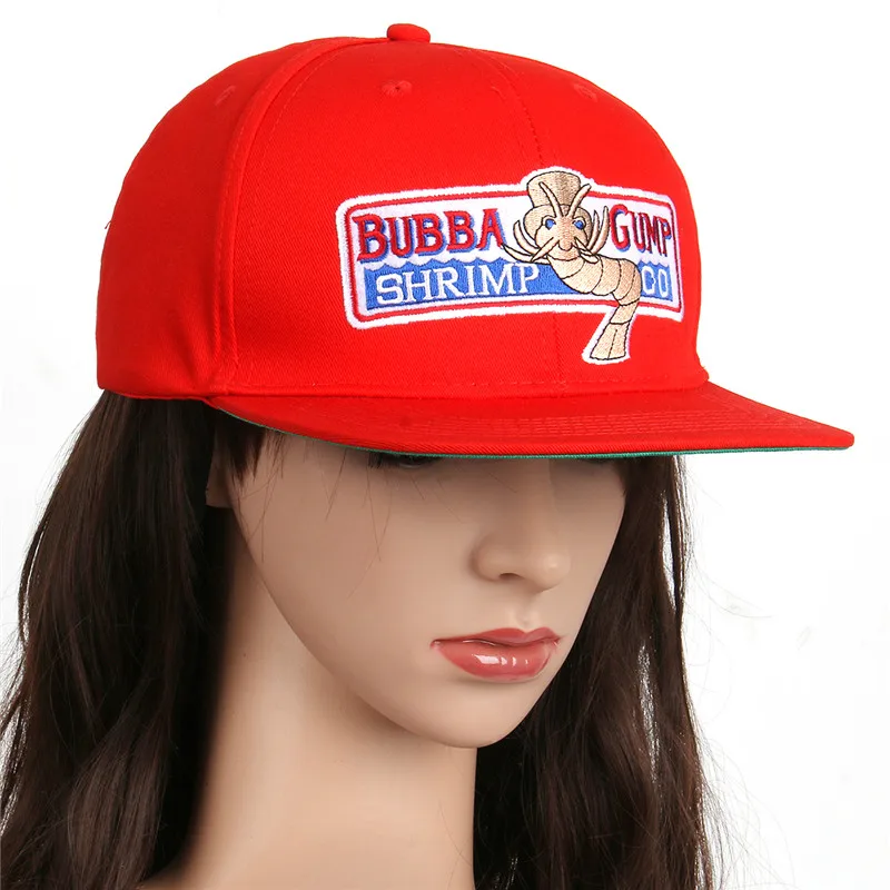 1 шт. 1994 Bubba Gump креветки ко. Кепка с козырьком Форрест Гамп костюм Косплэй