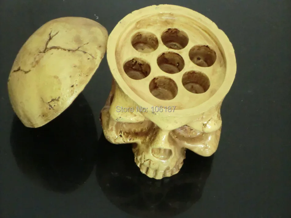 1 шт. жесткая полимерная чашка для татуировок типа черепа/колпачки-держатели