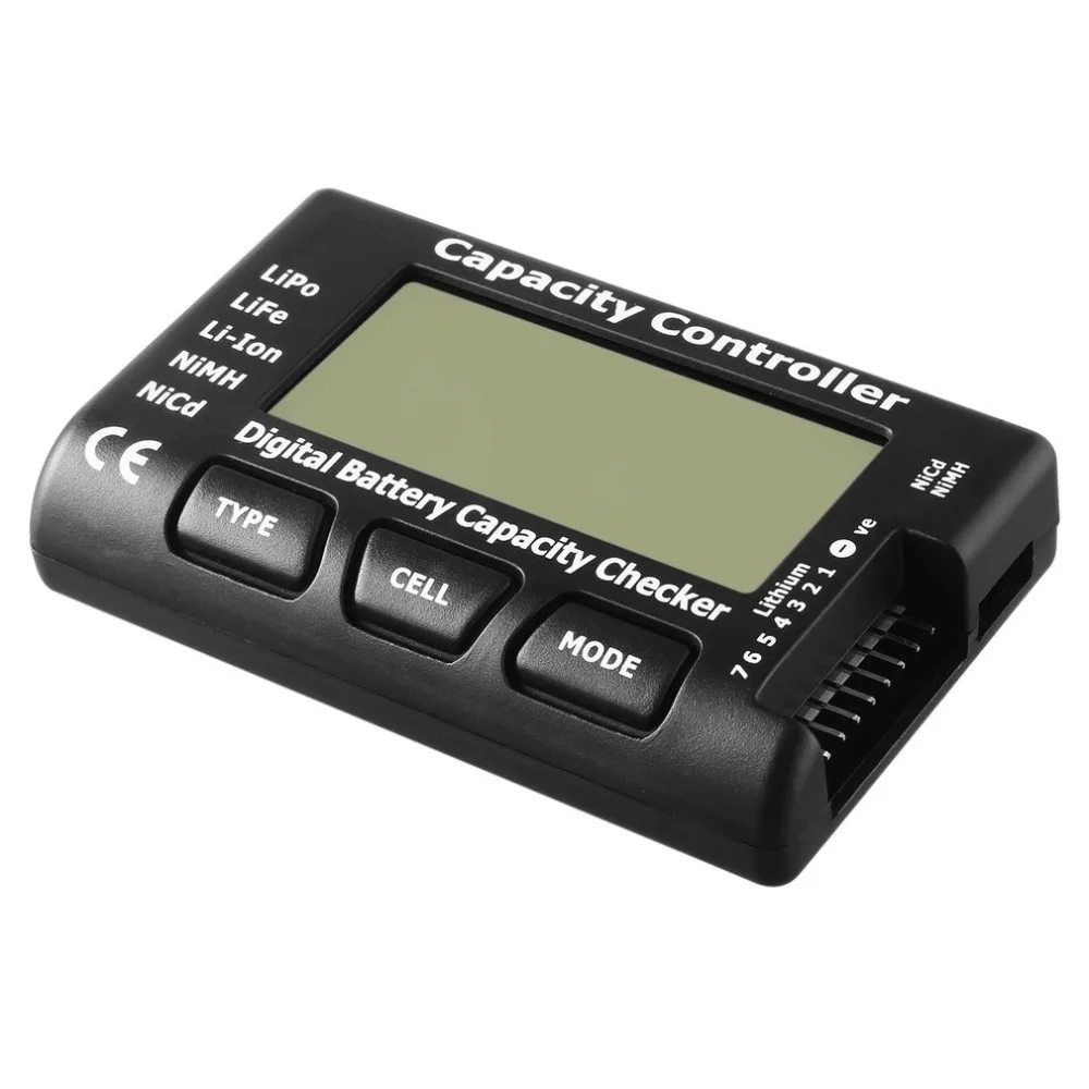 1 шт. цифровой тестер емкости батареи Cellmeter-7 для LiPo LiFe Li-Ion NiMH Nicd абсолютно