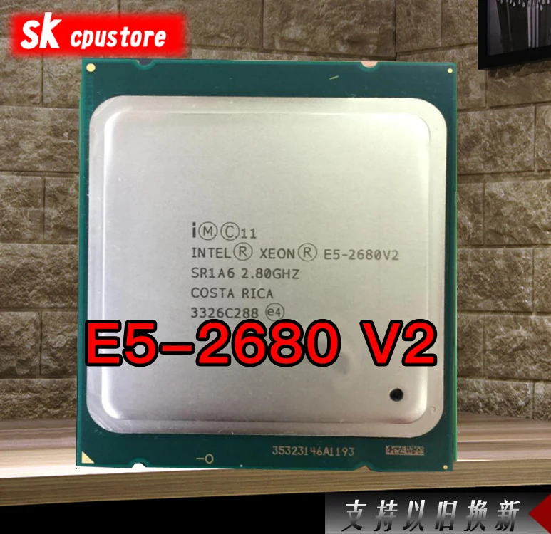 Intel Xeon E5 2680 V2 SR1A6 CPU Processeur 10 Core 2.80 GHz 25 M 115 W E5-2680 | Компьютеры и офис