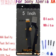 ЖК дисплей WEIDA 5 ''для Sony Xperia XA xa1 сенсорный экран с цифровым