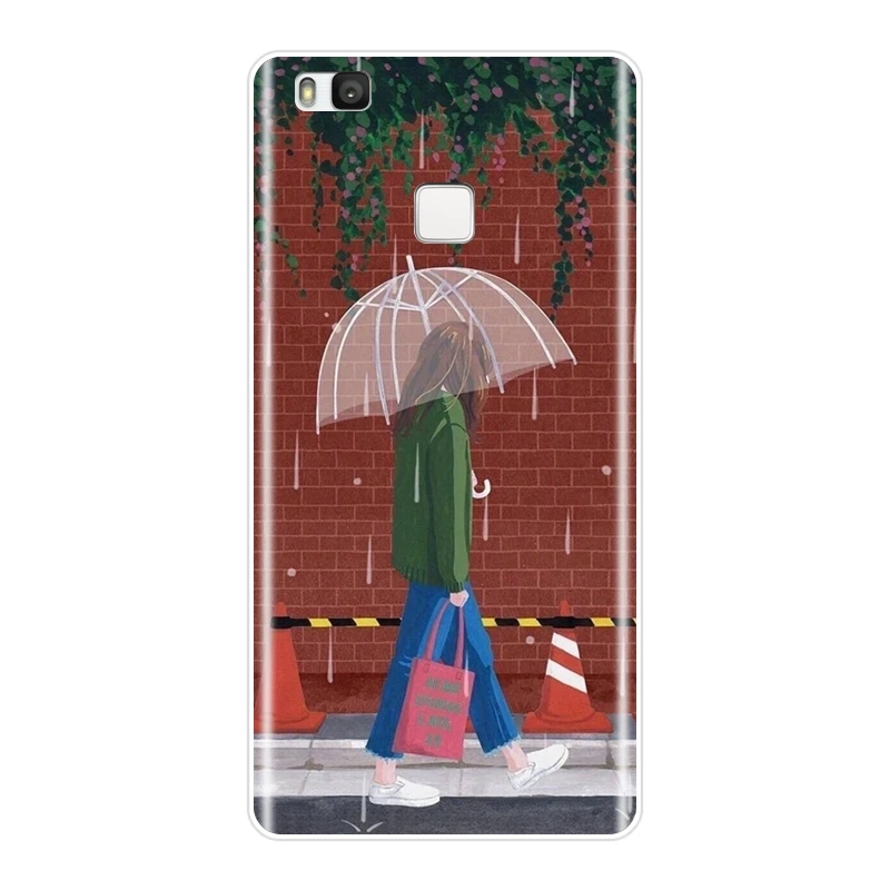 TPU Phone Case Silicone For Huawei P9 P10 P Smart Plus P20 Lite Pro Kpop Girl Soft Back Cover P8 2017 | Мобильные телефоны и