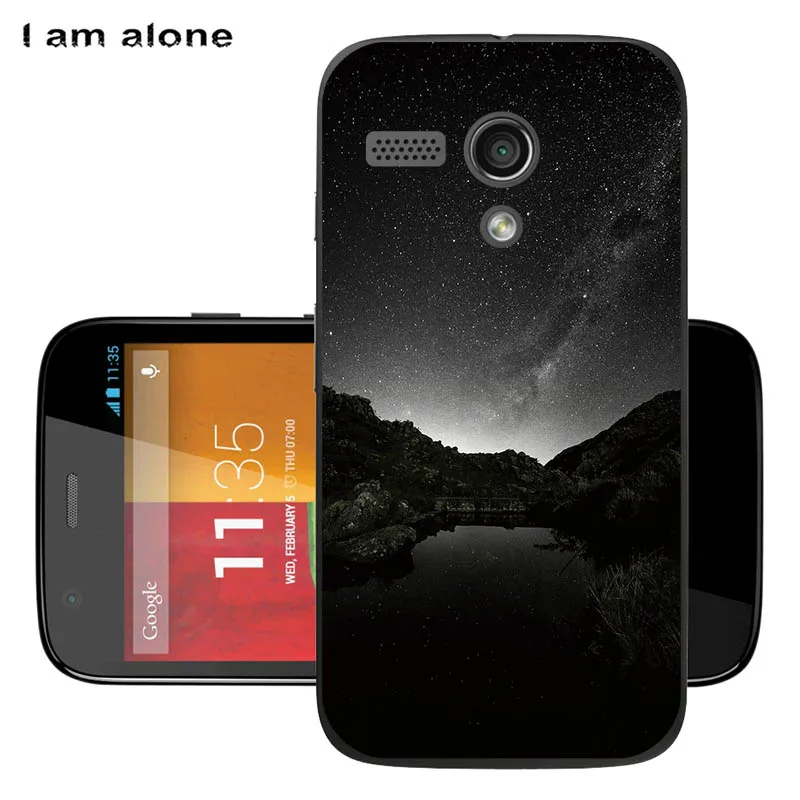 Чехлы для телефонов I am alone для Motorola Moto G XT1032, мягкий ТПУ чехол для мобильного телефона, милые сумки для Motorola Moto G - Цвет: Soft TPU U34