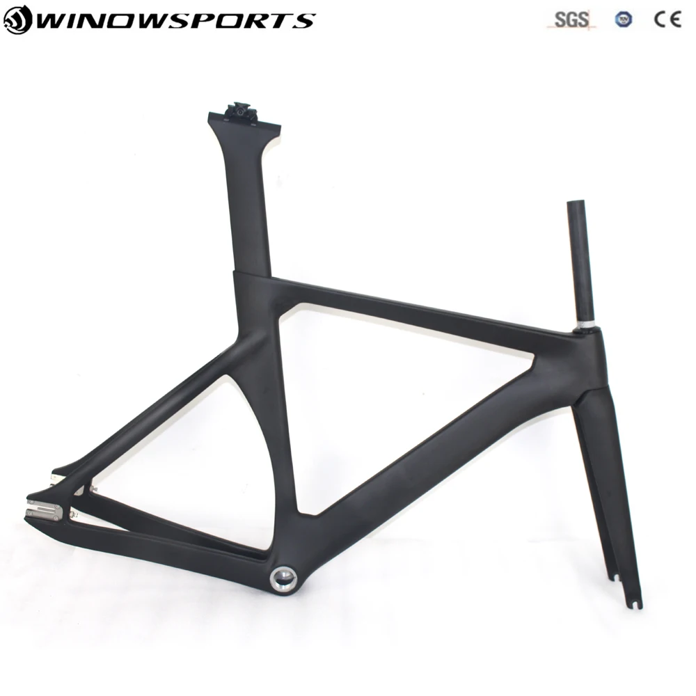 

Aero Track bicycle Carbon frame new Carbon Track Frame UD weave 700c Track bike frame size 48/51/54/57cm carbon bicycle