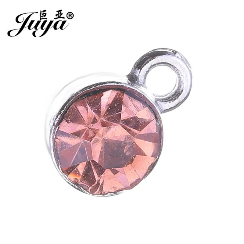 30pcs as picture Мода 30 шт./лот красочный хрусталь камень Cz Стразы Подвески для женщин menDIY ручной работы на день рождения Изготовление ювелирных изделий - Окраска металла: 30pcs as picture