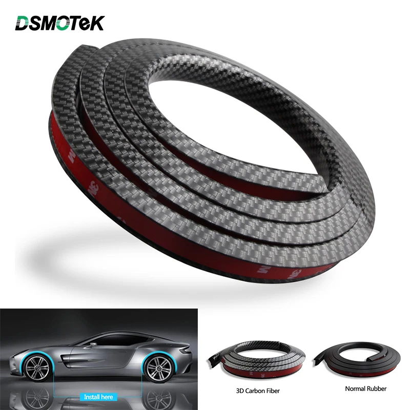 DSMOTEK 4*1,5 м автомобильное колесо, защита для бровей, для губ, колесо-арка, Накладка для бровей, арка, декоративная, защита от царапин, автомобильное крыло, вспышки