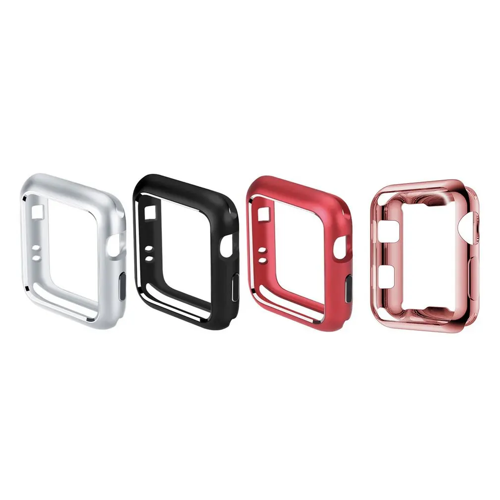 For Apple Watch Series 1 2 3 4 38mm 42mm 40mm 44mm Case Magnetic Adsorption Metal Protective Cover Shell Bumper Built-in Magnet |