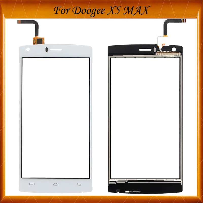 Сенсорный экран для Doogee X5 Max 100% дюйма Для Pro панель с дигитайзером переднее стекло