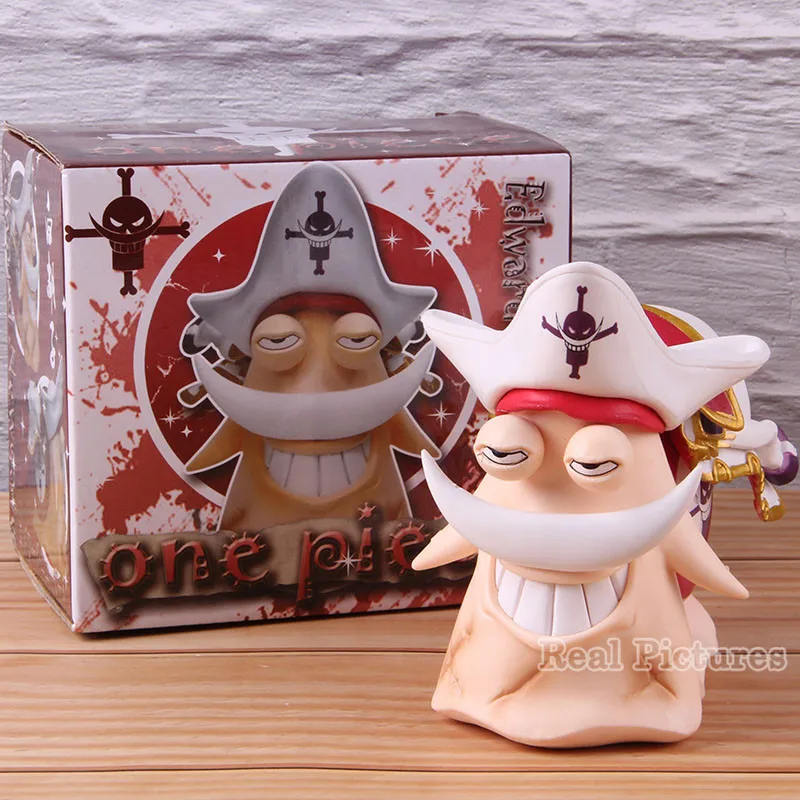 B with retail box Аниме одна деталь экшн-модель игрушка ден Муши Эдвард Ньюгейт Jinbe фигурка цельная ПВХ Коллекционная статуя джинбе Эдвард - Цвет: B with retail box