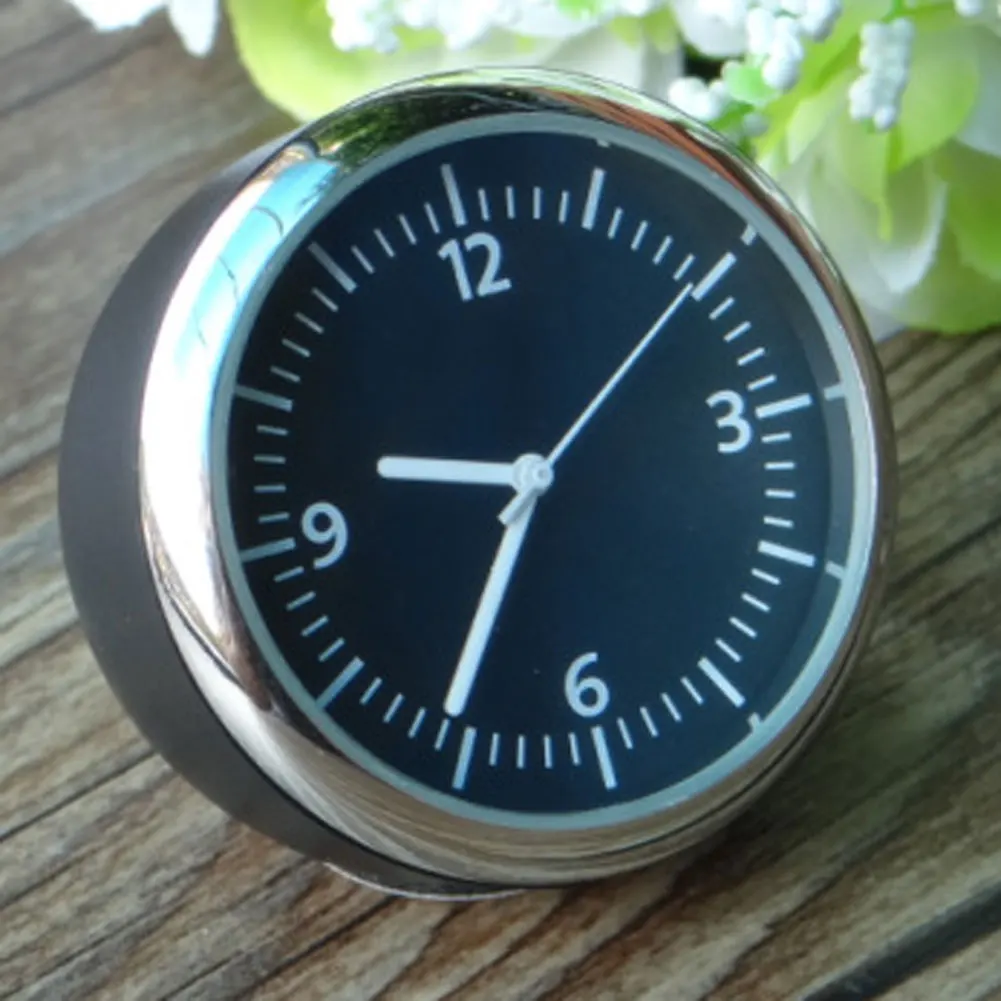 Цифровой Автомобильный термометр гигрометр кварцевые часы для телефона набор