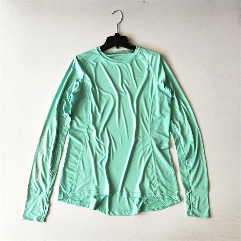 2019 Мужская Рыбацкая футболка LS Shirt UPF50 быстросохнущая одежда для рыбалки