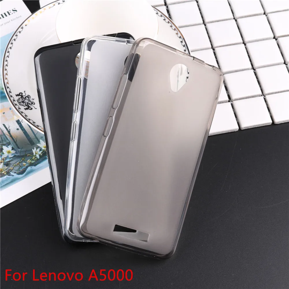 Для lenovo A5000 Mobile Shell Protector шлифованный Soft чехол TPU основа Материал |