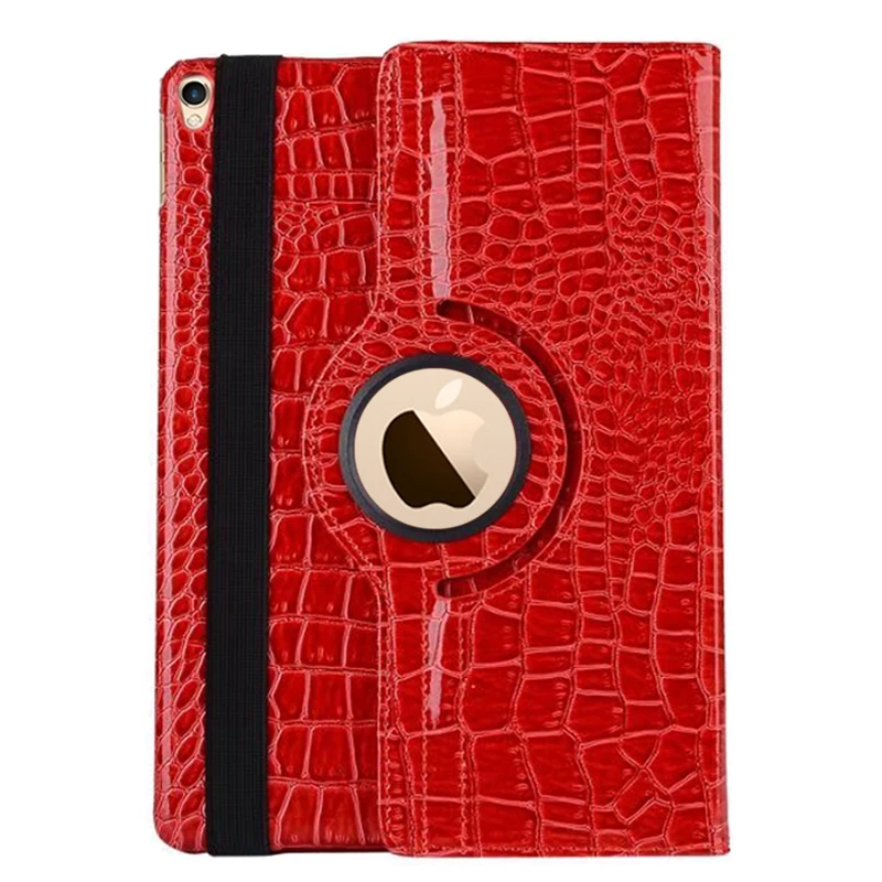 360 Вращающийся чехол из крокодиловой кожи для Apple iPad Air 10,5 iPad Pro 10,5 A1701 A1709 Coque Capa Funda Holder