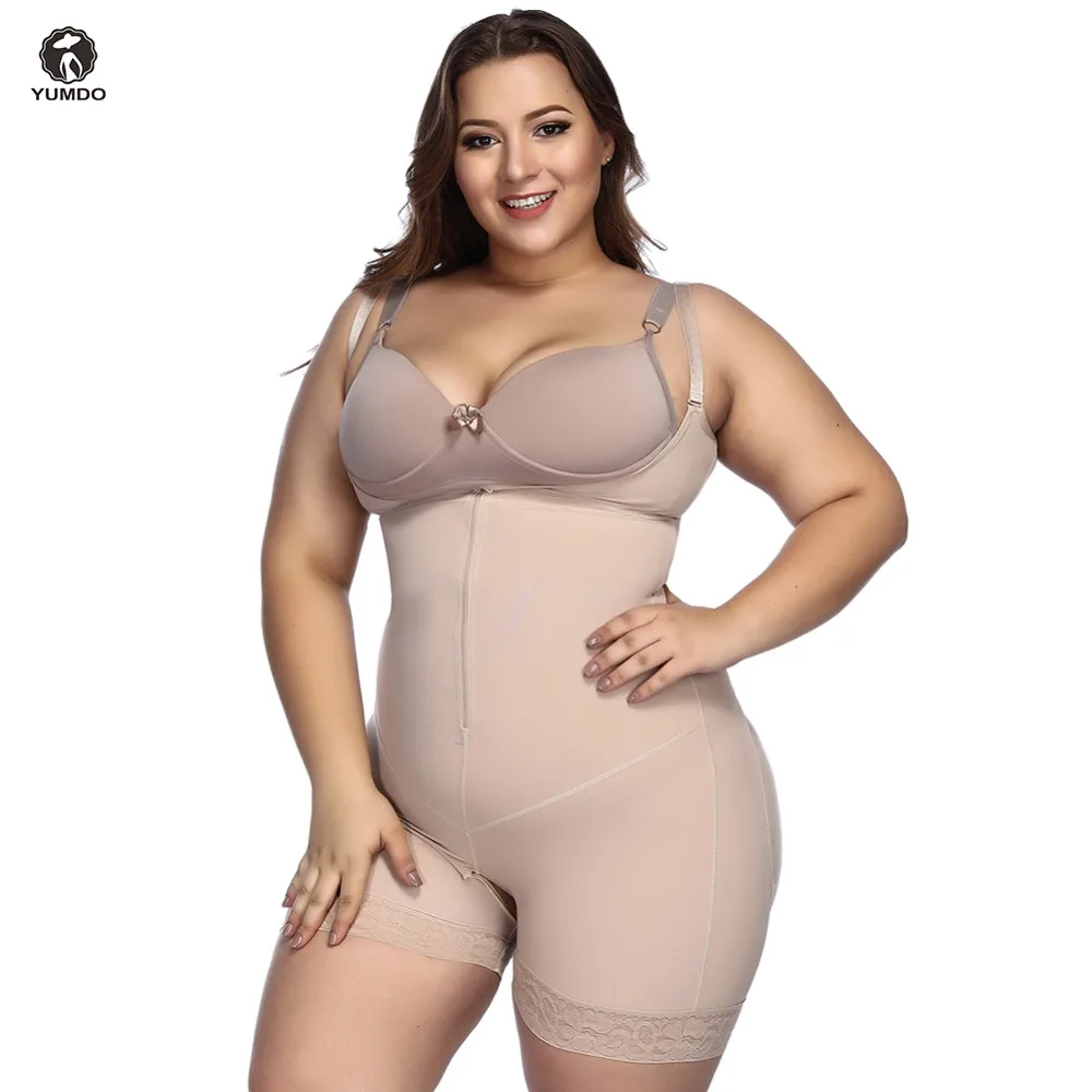Yumdo для женщин, плюс размер, 5XL, Корректирующее белье, открытая промежность, Корректирующее белье, для похудения, боди, контроль талии, тренажер, подтягивающее нижнее белье