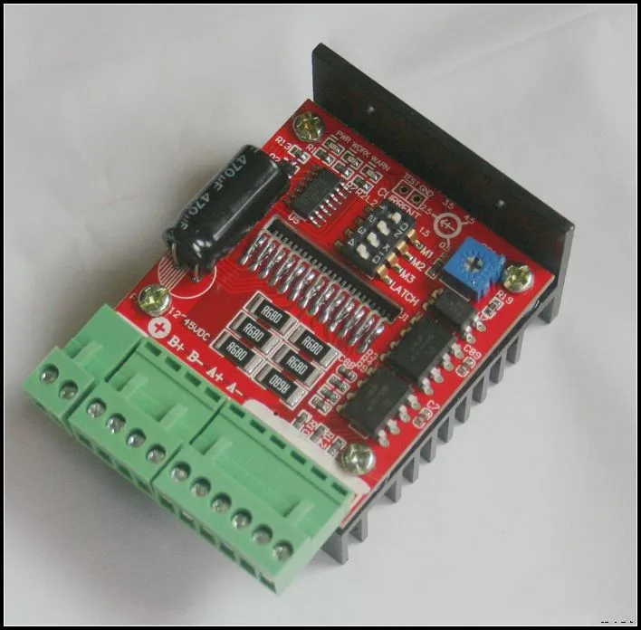 

Бесплатная доставка! TB6600 1-осевой контроллер привода шагового двигателя для гравировальной машины А