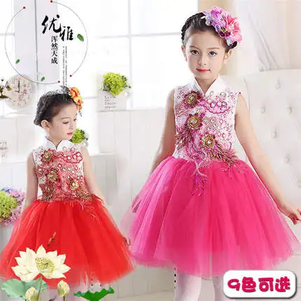 2017 г. Детское платье-пачка с вуалью для школьников платье принцессы блестками