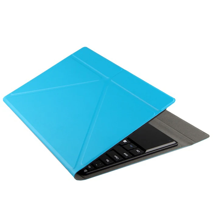 Оригинальный кожаный чехол с клавиатурой и док станцией для CHUWI VI10 PRO Ultimate Tablet PC