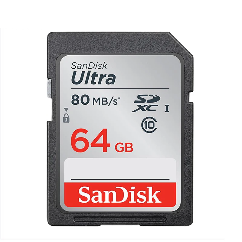 Карта памяти SanDisk Ultra SD высокоскоростная карта SDHC SDXC класс 10 32 ГБ 16 64 128 80 МБ/с./с|ultra
