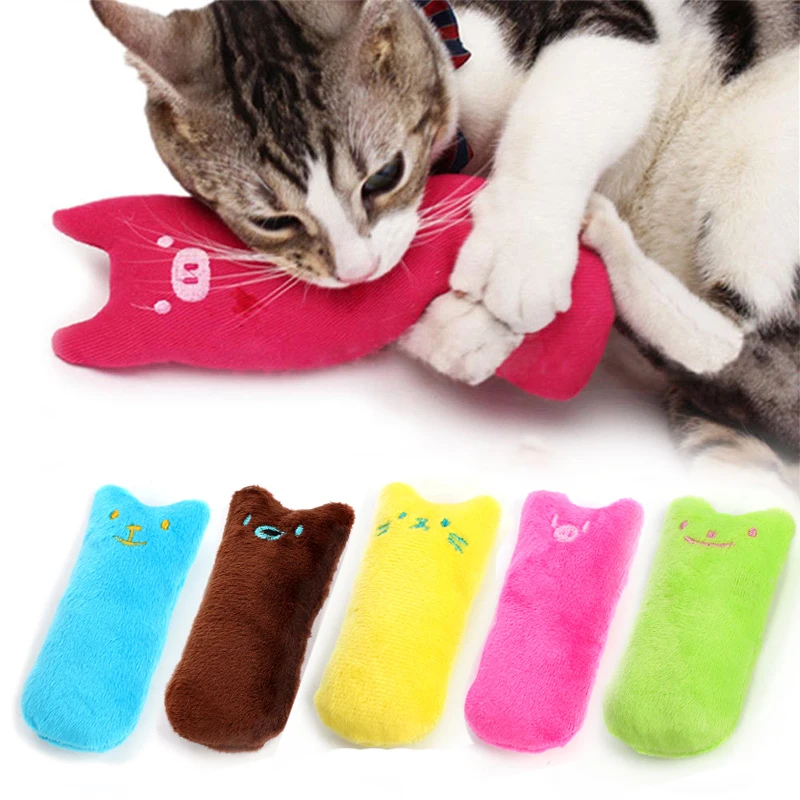 Милая Подушка с царапинами Crazy Cat Kicker Catnip игрушка для зубов шлифовальные игрушки |