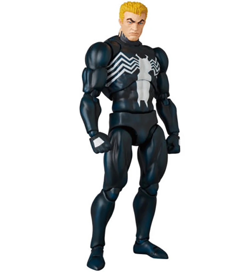Новый Mafex 088 Spider-ManVenom 075 Spderman изменить голову фигурку модель игрушки подарок для