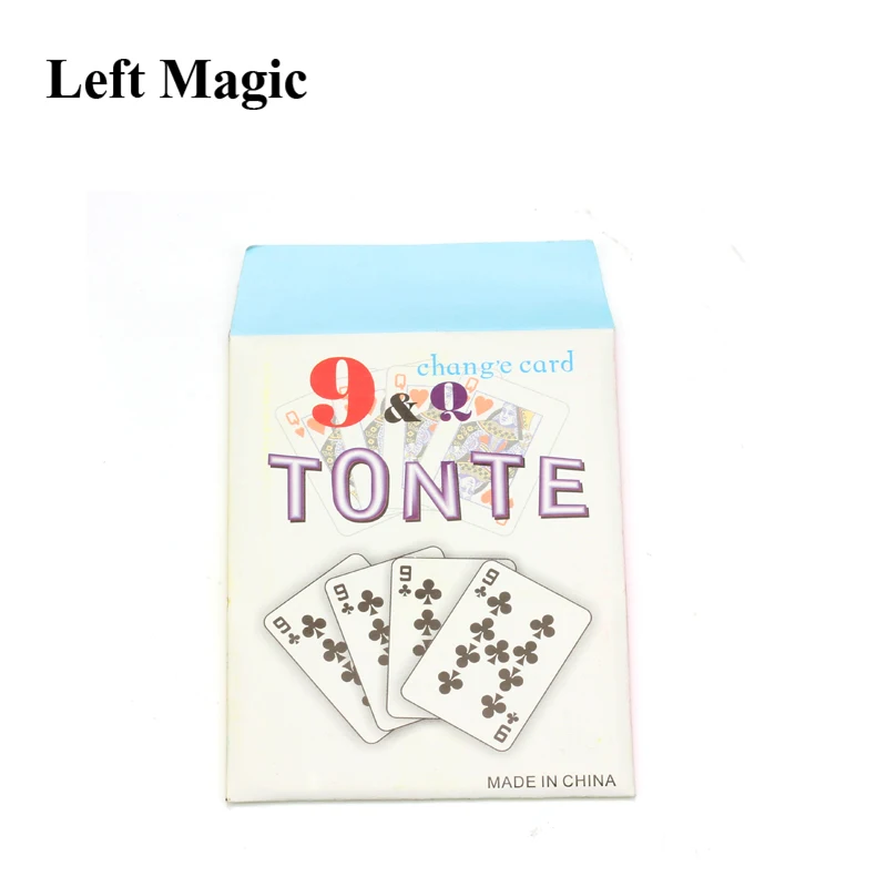 9 change Q карта предсказание Magic трюки профессиональные фокусы крупным планом