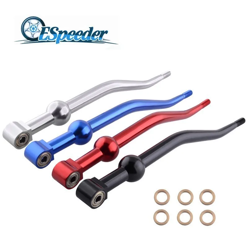 ESPEEDER Racing Dual Bend Curve Throw Shift Shifter Quick для Honda Civic EG EK EM 1988 2000 CRX 1991|Передачи| |