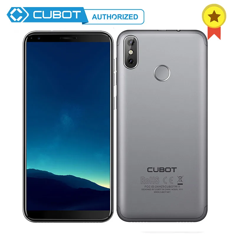 Cubot R11 18:9 5 ''HD Экран Android 8 1 MT6580 2 ГБ Оперативная память 16 Встроенная смартфон 2800