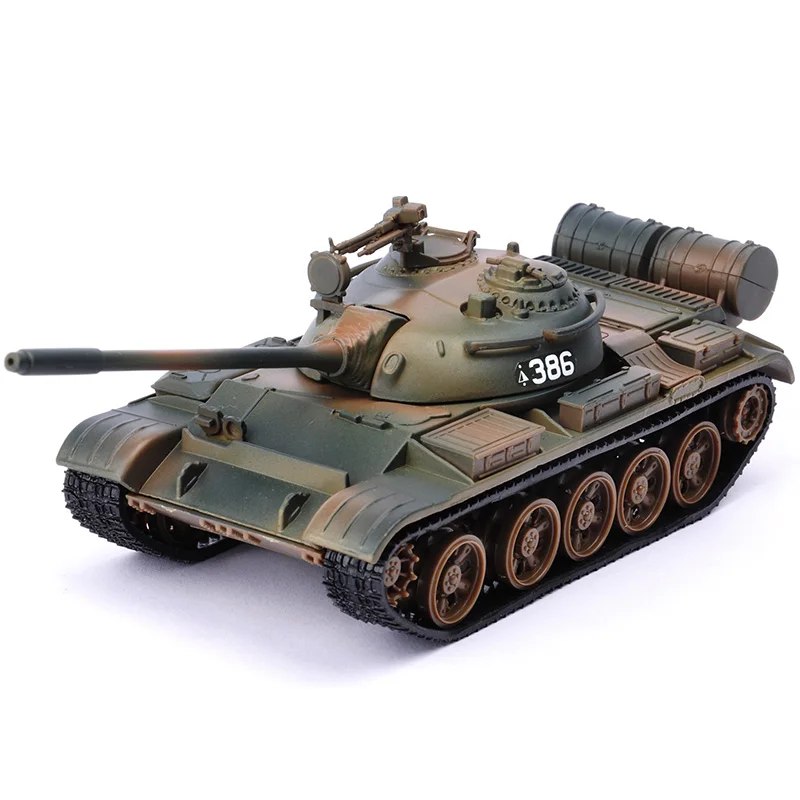 2020 Мода 18 см DIY T55 1:43 литье под давлением пластик + сплав бак модель цветная картина