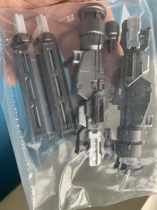 MC GATLING пушки расширения рюкзак Готовая модель для MC MB MG 1/100 NZ-666 KSHATRIYA Gundam