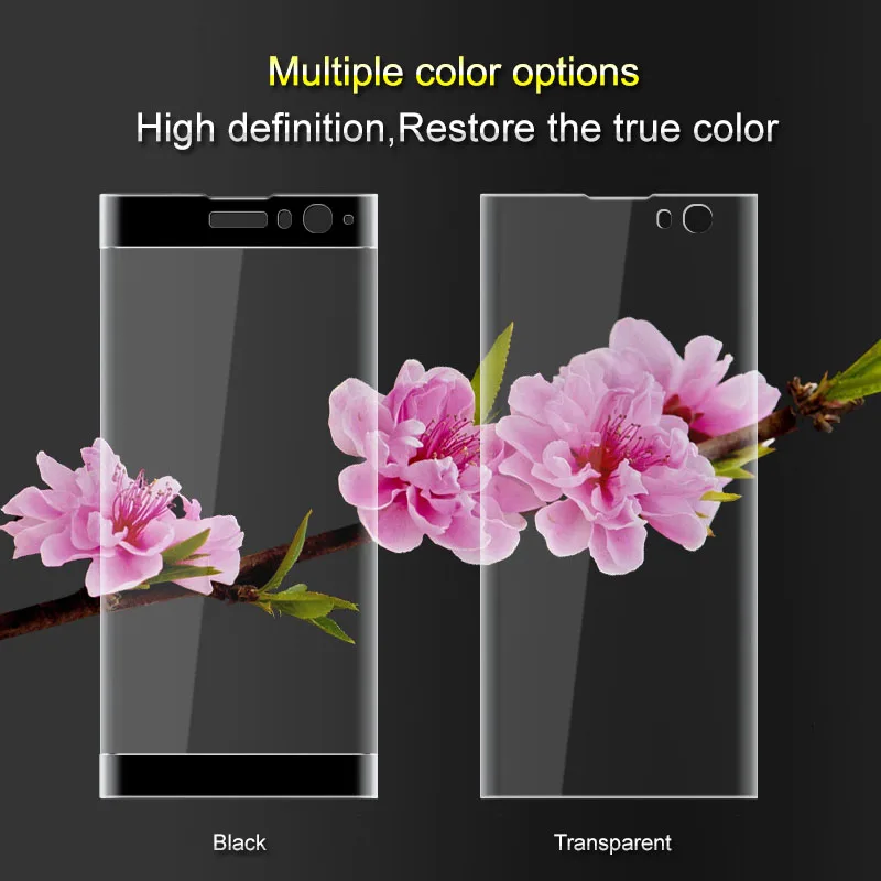 Imak 3D полное покрытие из закаленного стекла для sony Xperia XA2 протектор экрана Dual Sim