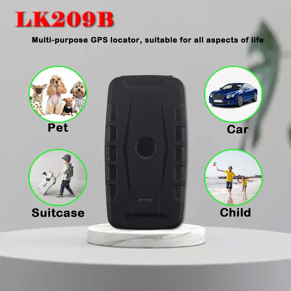 Автоматическое отслеживание LK209B GPS трекер Водонепроницаемый с 120 дней в режиме