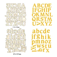 alphabet frames metal cutting dies for scrapbooking diy paperphoto cards new design cutting dies craft cutshipping
