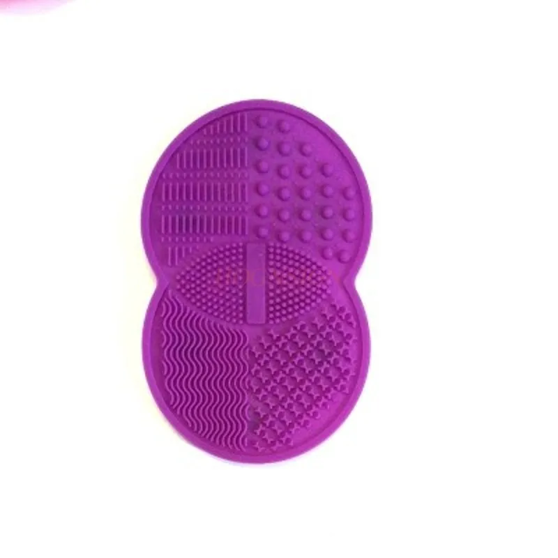 

New Suction Cup Makeup Brush Cleaning Pad Boxed Washing Silicone Scrubbing Pad Cleaning Tool Gloves Sale