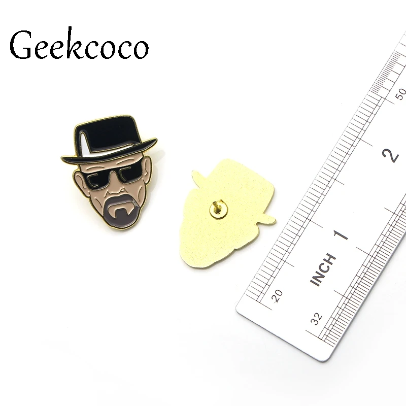 

White Punk Zinc Alloy pins backpack pride clothes medal shirt hat insignia badges brooches men women J0071