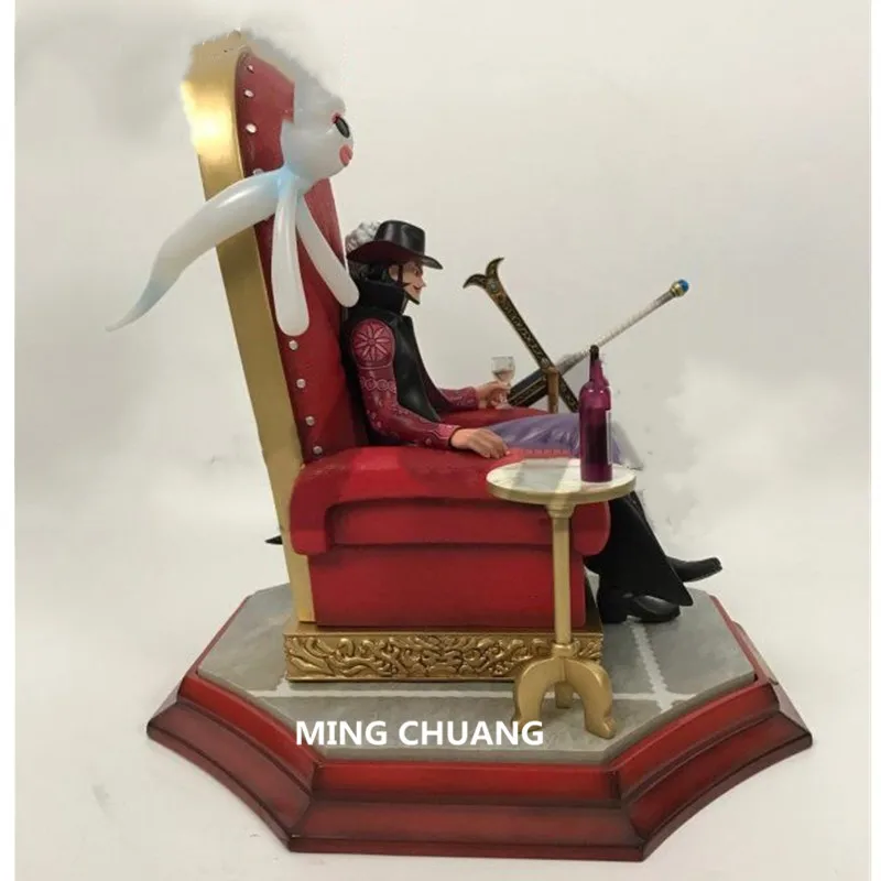 Статуя одна штука Seven Warlords Of The Sea sisting Dracule Mihawk бюст GK 29 см фигурка Коллекционная