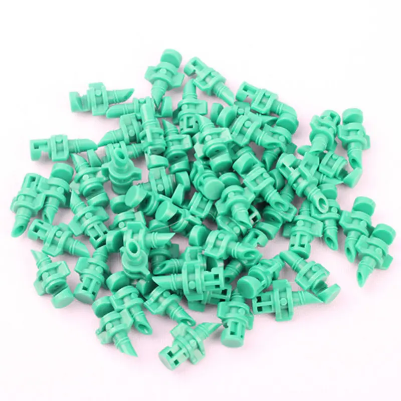 Оптовая продажа 500 шт. зеленая Распылительная насадка с поворотом на 180 градусов