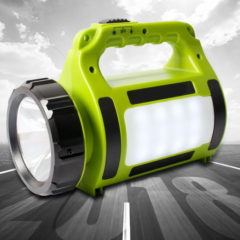 

Rechargeable LED Torch Light Waterproof LED 3 in 1 Powerful Portable Lanterns For Outdoor Camping Emergency Lighting