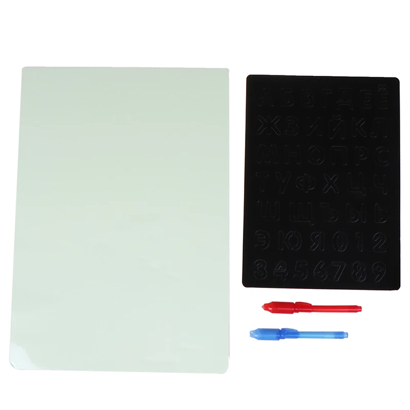 

Draw with Light-fun and Developing Toy Fluorescent Luminous Board Toy In Dark Children Kids Funny Toy Big Pack 1Pen / Set