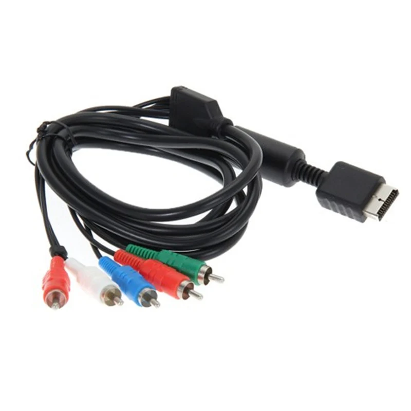 Для PS2 PS3 tv AV Video-Audio R20 аналоговый AV Многокомпонентный кабель 6 футов(1,8 м) для Playstation 2 3