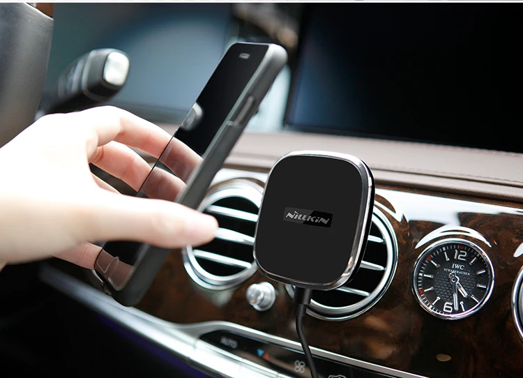 NILLKIN Enhance Car Wireless Charger for iPhone X iphone 8 8Plus 6s Qi Magnetic Samsung S6 S7 Edge s8 Plus Note | Мобильные телефоны