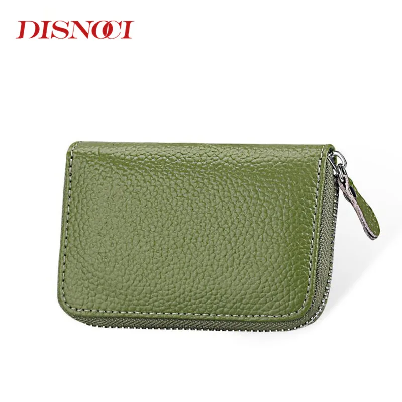 Лидер продаж держатель для карт DISNOCI из натуральной кожи унисекс кошельки