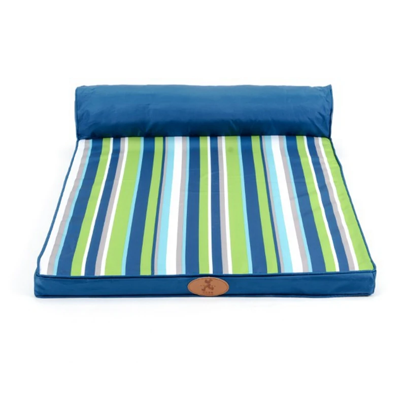Горячие полосатые собаки постельные матрасы все сезоны покрытие с подушечками