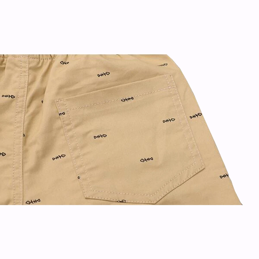 Повседневные брюки для мальчиков хлопковые шорты до колен детские пляжные